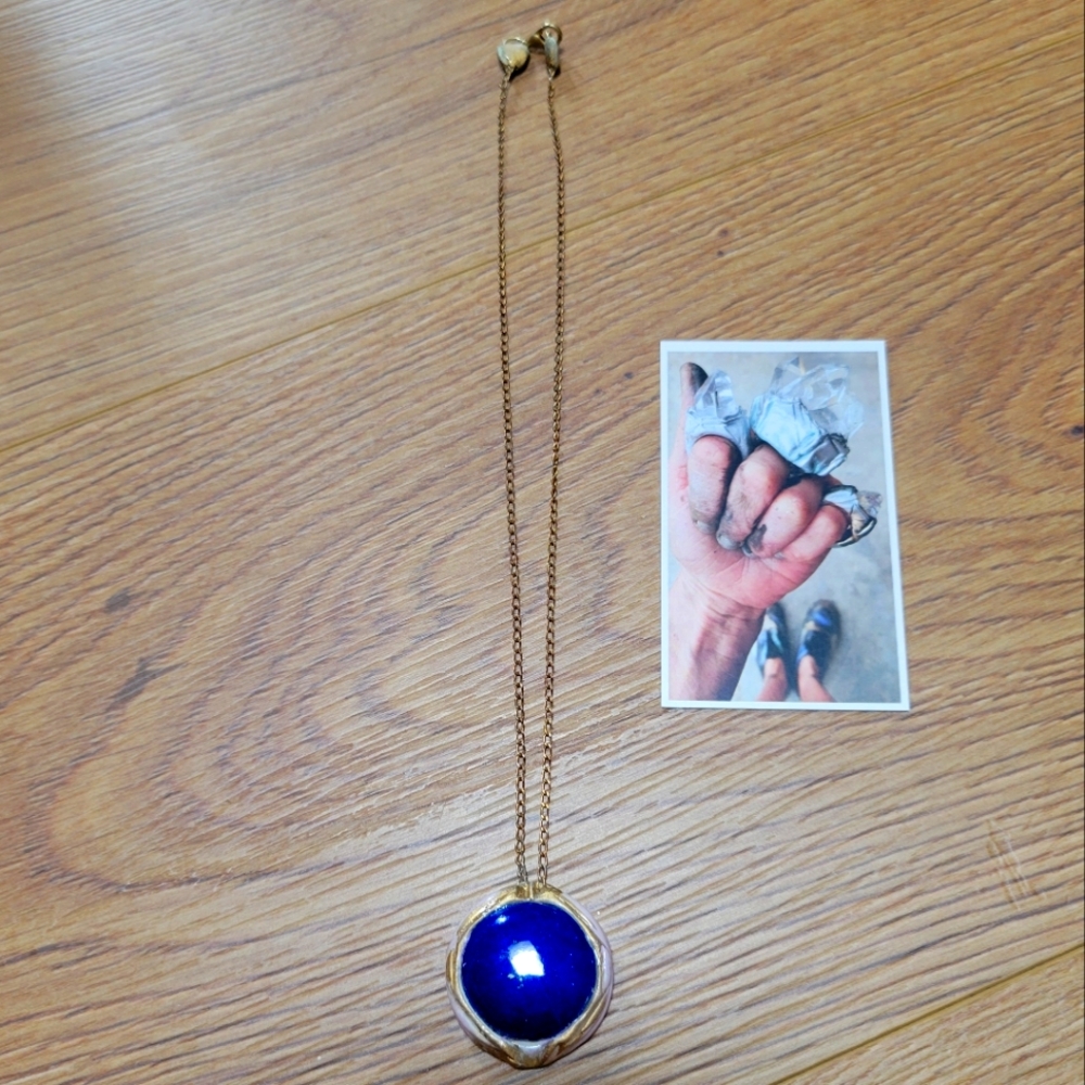 Adina Mills Lapis Lazuli Necklace